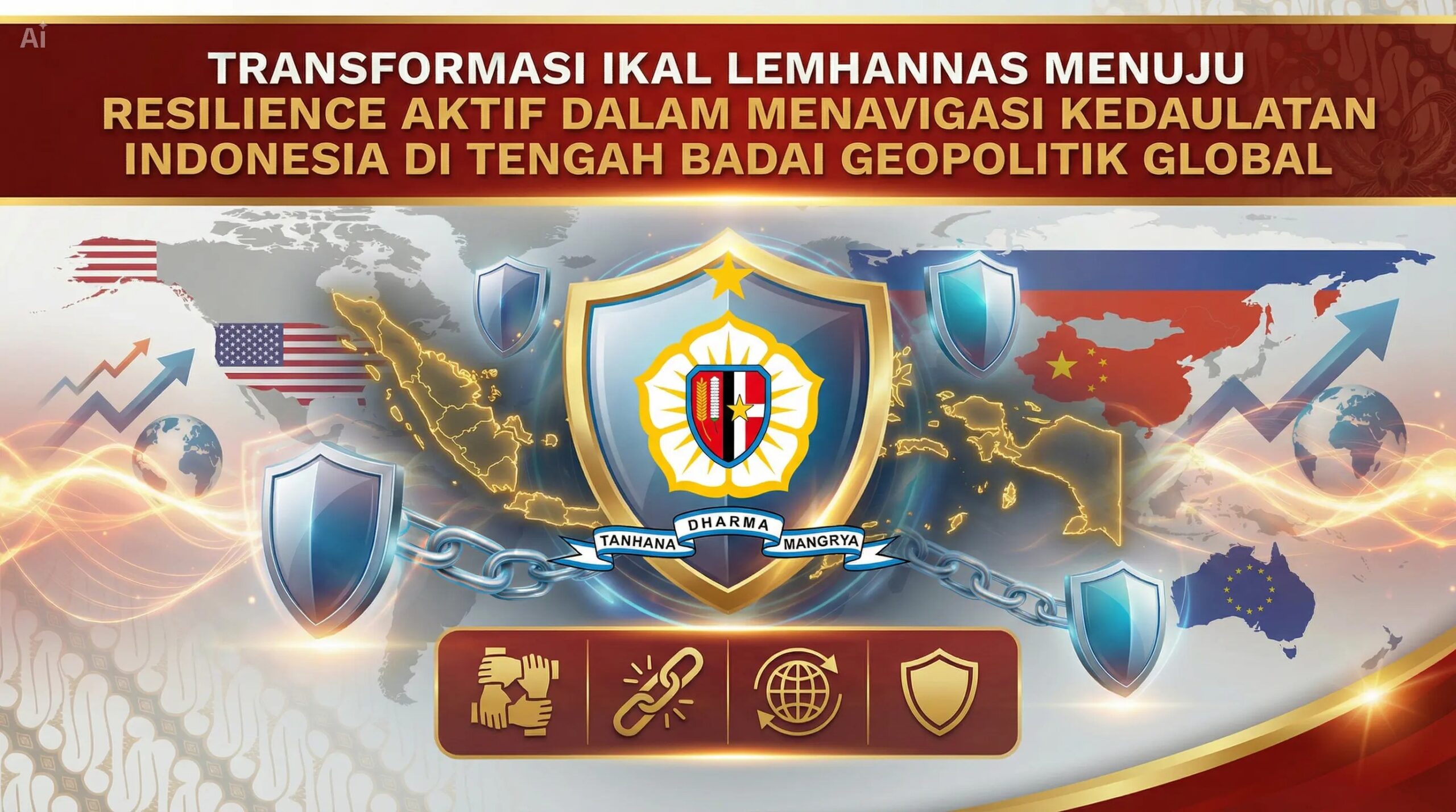Transformasi IKAL Lemhannas Menuju Resilience Aktif dalam Menavigasi Kedaulatan Indonesia di Tengah Badai Geopolitik Global